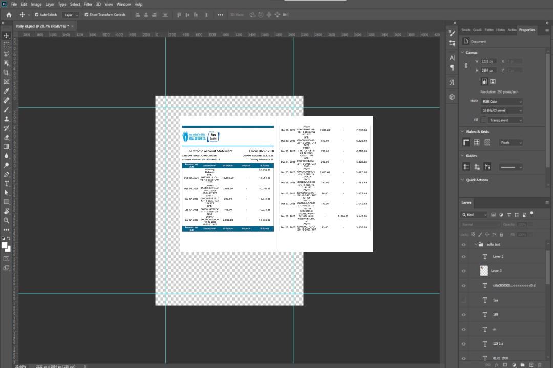 Modèle Word et PDF de relevé de compte électronique Nepal SBI Bank, 2 pages template Modèle Word et PDF de relevé de compte électronique Nepal SBI Bank, 2 pages template